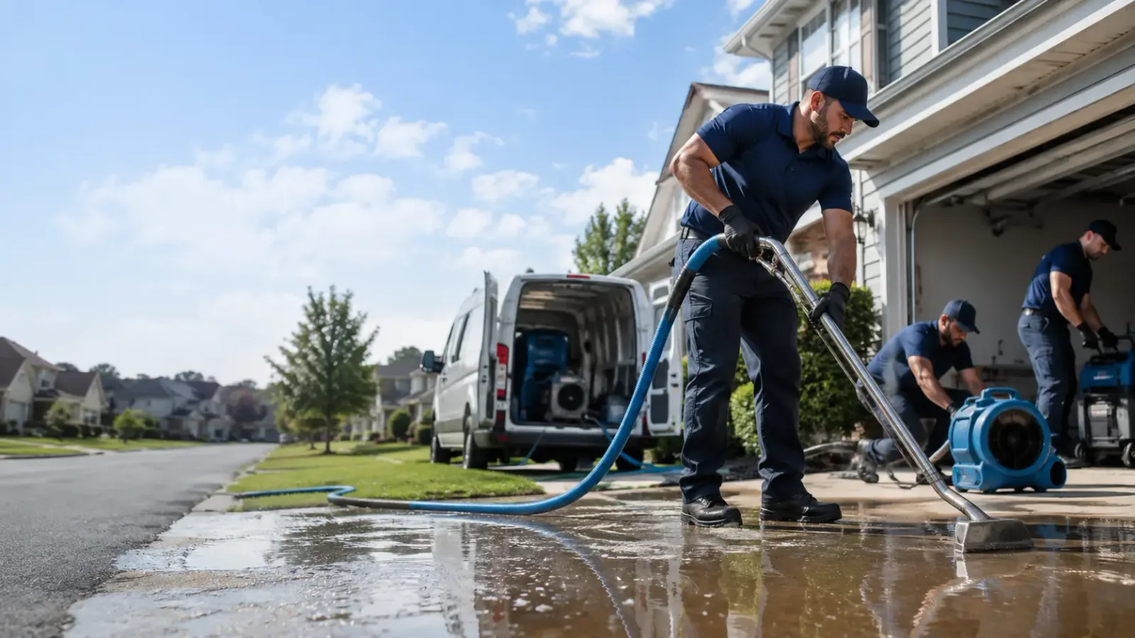 Flood Damage Restoration in Gilbert, AZ